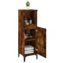 Smoked oak plywood bathroom cabinet 30x30x100 cm by vidaXL, Bathroom furniture - Ref: Foro24-819817, Price: 60,23 €, Discount: %