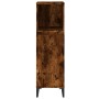 Smoked oak plywood bathroom cabinet 30x30x100 cm by vidaXL, Bathroom furniture - Ref: Foro24-819817, Price: 60,23 €, Discount: %