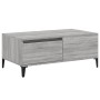 Mesa de centro madera contrachapada gris Sonoma 90x50x36,5 cm de vidaXL, Mesas de centro - Ref: Foro24-821122, Precio: 64,77 ...