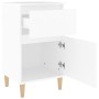 vidaxL White Nightstands 2 pcs 40x35x70 cm by vidaXL, Nightstands - Ref: Foro24-819693, Price: 86,97 €, Discount: %