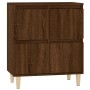 Aparador madera contrachapada marrón roble 60x35x70 cm de vidaXL, Aparadores - Ref: Foro24-821163, Precio: 63,10 €, Descuento: %