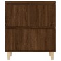 Aparador madera contrachapada marrón roble 60x35x70 cm de vidaXL, Aparadores - Ref: Foro24-821163, Precio: 63,10 €, Descuento: %