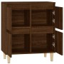 Plywood brown oak sideboard 60x35x70 cm by vidaXL, Sideboards - Ref: Foro24-821163, Price: 60,99 €, Discount: %