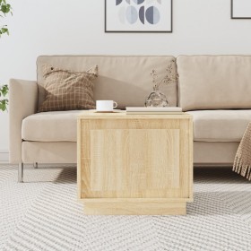 Sonoma oak plywood coffee table 51x50x44 cm by vidaXL, Coffee table - Ref: Foro24-819871, Price: 48,50 €, Discount: %