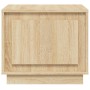 Sonoma oak plywood coffee table 51x50x44 cm by vidaXL, Coffee table - Ref: Foro24-819871, Price: 48,99 €, Discount: %