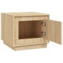 Sonoma oak plywood coffee table 51x50x44 cm by vidaXL, Coffee table - Ref: Foro24-819871, Price: 48,99 €, Discount: %