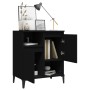 Black plywood sideboard 60x35x70 cm by vidaXL, Sideboards - Ref: Foro24-821149, Price: 72,50 €, Discount: %