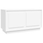 Mueble de TV madera contrachapada blanco 80x35x45 cm de vidaXL, Muebles TV - Ref: Foro24-819852, Precio: 56,80 €, Descuento: %