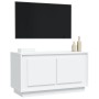 Mueble de TV madera contrachapada blanco 80x35x45 cm de vidaXL, Muebles TV - Ref: Foro24-819852, Precio: 56,80 €, Descuento: %