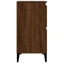 Aparador madera contrachapada marrón roble 60x35x70 cm de vidaXL, Aparadores - Ref: Foro24-821171, Precio: 71,99 €, Descuento: %