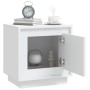 Mesita de noche madera contrachapada blanco 44x35x45 cm de vidaXL, Mesitas de noche - Ref: Foro24-819836, Precio: 35,84 €, De...