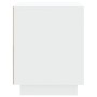 Mesita de noche madera contrachapada blanco 44x35x45 cm de vidaXL, Mesitas de noche - Ref: Foro24-819836, Precio: 35,84 €, De...