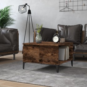 Couchtisch aus geräuchertem Eichensperrholz, 55 x 55 x 36,5 cm von vidaXL, Couchtisch - Ref: Foro24-821089, Preis: 51,03 €, R...