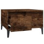 Smoked oak plywood coffee table 55x55x36.5 cm by vidaXL, Coffee table - Ref: Foro24-821089, Price: 51,03 €, Discount: %