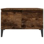 Smoked oak plywood coffee table 55x55x36.5 cm by vidaXL, Coffee table - Ref: Foro24-821089, Price: 51,03 €, Discount: %