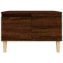 Brown oak plywood coffee table 55x55x36.5 cm by vidaXL, Coffee table - Ref: Foro24-821083, Price: 37,51 €, Discount: %