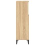 Armario de baño madera contrachapada roble Sonoma 30x30x100 cm de vidaXL, Muebles de baño - Ref: Foro24-819815, Precio: 70,69...