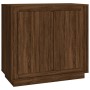 Brown oak plywood sideboard 80x34x75 cm by vidaXL, Sideboards - Ref: Foro24-819891, Price: 93,85 €, Discount: %