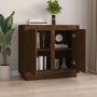 Brown oak plywood sideboard 80x34x75 cm by vidaXL, Sideboards - Ref: Foro24-819891, Price: 93,85 €, Discount: %