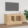 TV-Schrank aus Sonoma-Eichensperrholz, 80 x 35 x 45 cm von vidaXL, TV-Möbel - Ref: Foro24-819855, Preis: 50,98 €, Rabatt: %