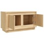 TV-Schrank aus Sonoma-Eichensperrholz, 80 x 35 x 45 cm von vidaXL, TV-Möbel - Ref: Foro24-819855, Preis: 50,98 €, Rabatt: %