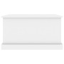 White glossy plywood storage trunk 70x40x38 cm by vidaXL, Storage trunks - Ref: Foro24-816506, Price: 61,76 €, Discount: %