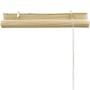 Natural bamboo roller blinds 100x160 cm by vidaXL, Blinds and blinds - Ref: Foro24-241321, Price: 21,67 €, Discount: %