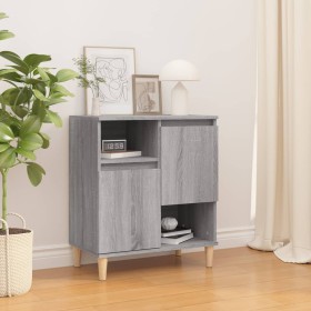 Aparador de madera contrachapada gris Sonoma 60x35x70 cm de vidaXL, Aparadores - Ref: Foro24-821146, Precio: 64,99 €, Descuen...