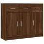 Brown oak-colored engineered wood sideboard 91x28x75 cm by vidaXL, Sideboards - Ref: Foro24-823015, Price: 95,61 €, Discount: %