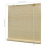 Natürliche Bambusrollos 120x160 cm von vidaXL, Jalousien und Jalousien - Ref: Foro24-241322, Preis: 24,10 €, Rabatt: %