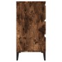 Aparador madera contrachapada color roble ahumado 60x35x70 cm de vidaXL, Aparadores - Ref: Foro24-823053, Precio: 61,47 €, De...