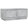 Mesa de centro madera contrachapada gris hormigón 102x50x44 cm de vidaXL, Mesas de centro - Ref: Foro24-819880, Precio: 72,29...