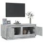 Mesa de centro madera contrachapada gris hormigón 102x50x44 cm de vidaXL, Mesas de centro - Ref: Foro24-819880, Precio: 72,29...