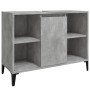 Concrete gray plywood sink cabinet 80x33x60cm by vidaXL, bathroom vanities - Ref: Foro24-821296, Price: 66,70 €, Discount: %