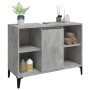 Concrete gray plywood sink cabinet 80x33x60cm by vidaXL, bathroom vanities - Ref: Foro24-821296, Price: 66,70 €, Discount: %