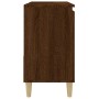 Armario de baño madera contrachapada marrón roble 65x33x60 cm de vidaXL, Muebles de baño - Ref: Foro24-819827, Precio: 71,29 ...