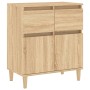 Aparador de madera contrachapada roble Sonoma 60x35x70 cm de vidaXL, Aparadores - Ref: Foro24-819679, Precio: 72,68 €, Descue...