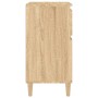 Aparador de madera contrachapada roble Sonoma 60x35x70 cm de vidaXL, Aparadores - Ref: Foro24-819679, Precio: 72,68 €, Descue...