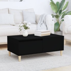 Black plywood coffee table 90x50x36.5 cm by vidaXL, Coffee table - Ref: Foro24-821109, Price: 46,49 €, Discount: %