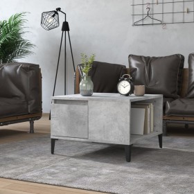 Concrete gray plywood coffee table 55x55x36.5 cm by vidaXL, Coffee table - Ref: Foro24-821088, Price: 55,64 €, Discount: %