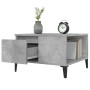 Mesa de centro madera contrachapada gris hormigón 55x55x36,5 cm de vidaXL, Mesas de centro - Ref: Foro24-821088, Precio: 55,6...