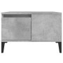 Mesa de centro madera contrachapada gris hormigón 55x55x36,5 cm de vidaXL, Mesas de centro - Ref: Foro24-821088, Precio: 55,6...