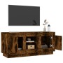 Smoked oak plywood TV cabinet 102x35x45 cm by vidaXL, TV Furniture - Ref: Foro24-819865, Price: 59,31 €, Discount: %