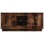 Smoked oak plywood TV cabinet 102x35x45 cm by vidaXL, TV Furniture - Ref: Foro24-819865, Price: 59,31 €, Discount: %