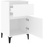 vidaxL White Nightstands 2 pcs 40x35x70 cm by vidaXL, Nightstands - Ref: Foro24-819709, Price: 86,15 €, Discount: %