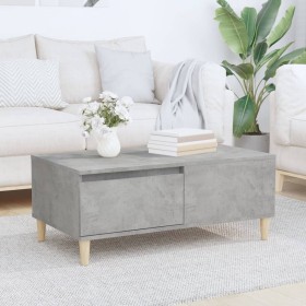 Concrete gray plywood coffee table 90x50x36.5 cm by vidaXL, Coffee table - Ref: Foro24-821112, Price: 46,99 €, Discount: %