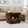 Smoked oak plywood coffee table 51x50x44 cm by vidaXL, Coffee table - Ref: Foro24-819873, Price: 48,50 €, Discount: %