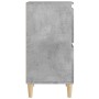 Aparador de madera contrachapada gris hormigón 60x35x70 cm de vidaXL, Aparadores - Ref: Foro24-821160, Precio: 68,44 €, Descu...