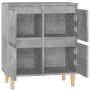 Aparador de madera contrachapada gris hormigón 60x35x70 cm de vidaXL, Aparadores - Ref: Foro24-821160, Precio: 68,44 €, Descu...