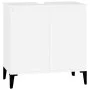 White plywood sink cabinet 58x33x60 cm by vidaXL, bathroom vanities - Ref: Foro24-821260, Price: 46,80 €, Discount: %